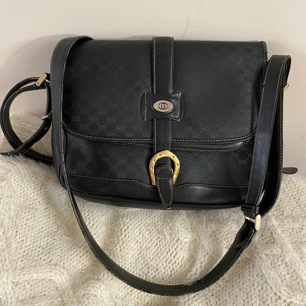 Vintage Gucci Horseshoe Crossbody bag